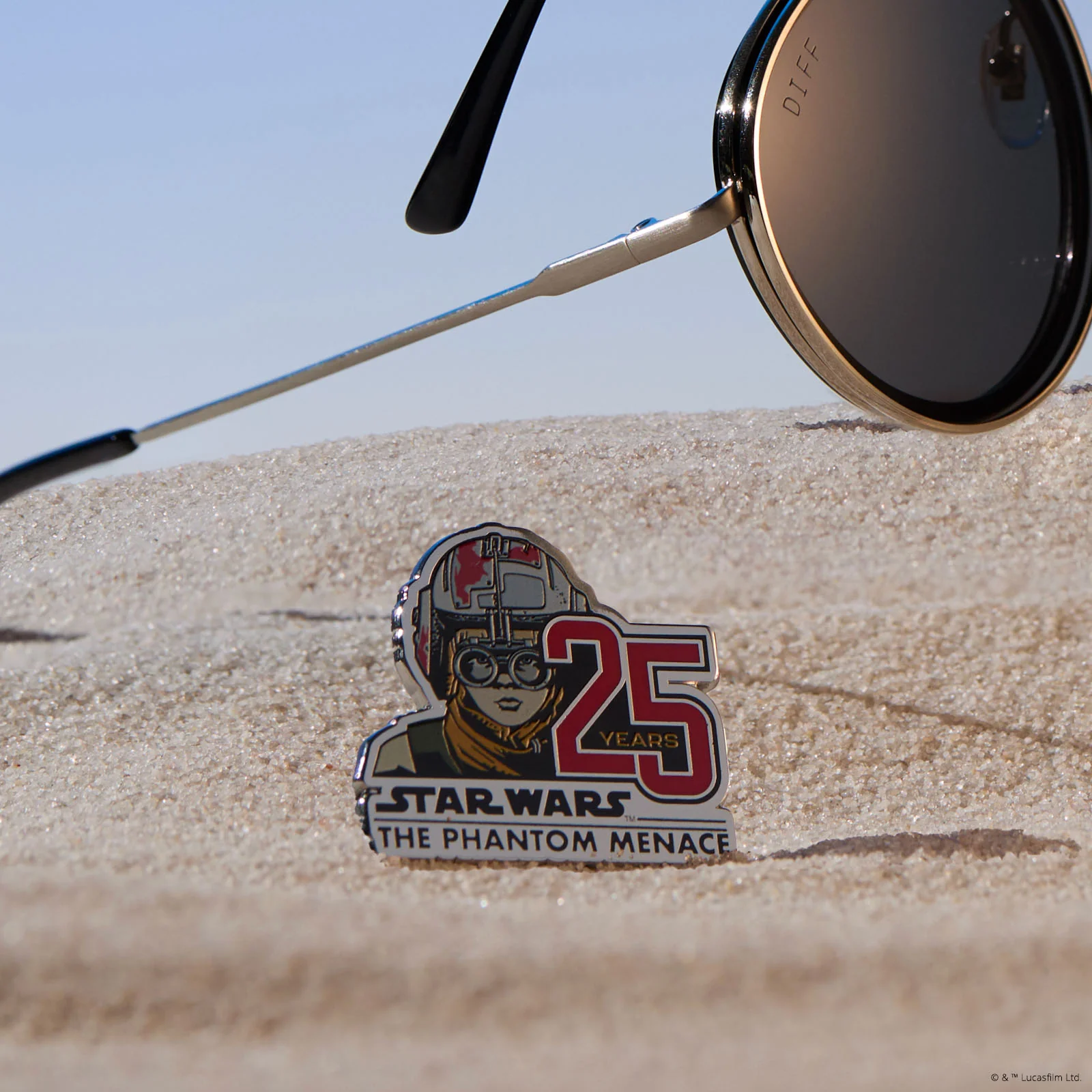 ANAKIN™ - PODRACER™ + GALACTIC BRUSHED SILVER + GLASSES - Image 9