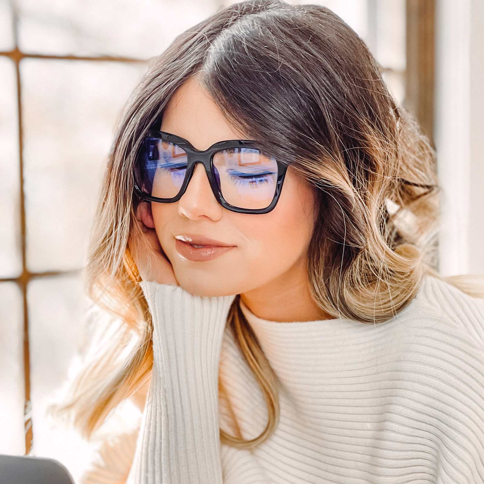 BELLA - BLACK + BLUE LIGHT TECHNOLOGY GLASSES - Image 4