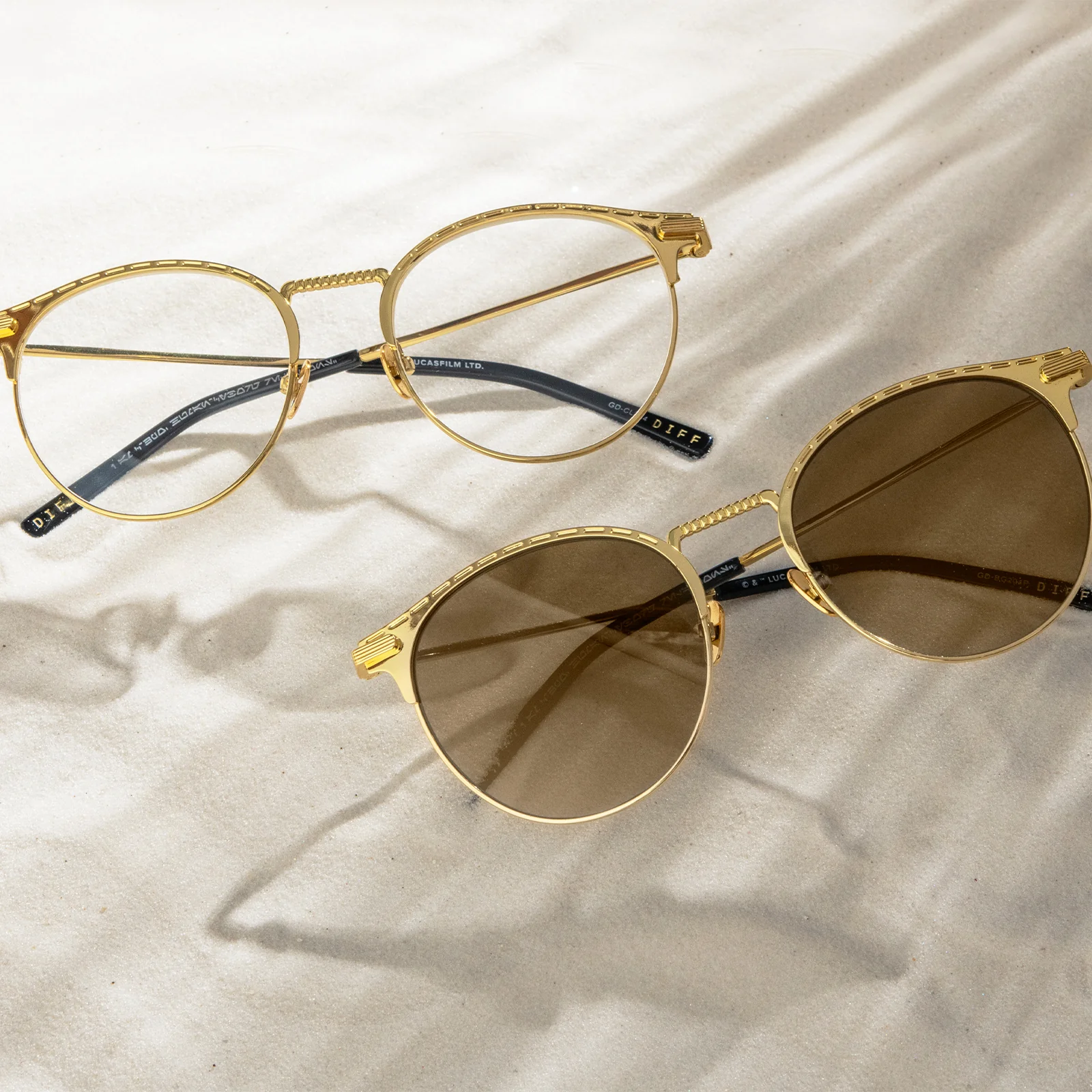 C-3PO™ - PROTOCOL GOLD + TATOOINE DESERT POLARIZED SUNGLASSES - Image 8