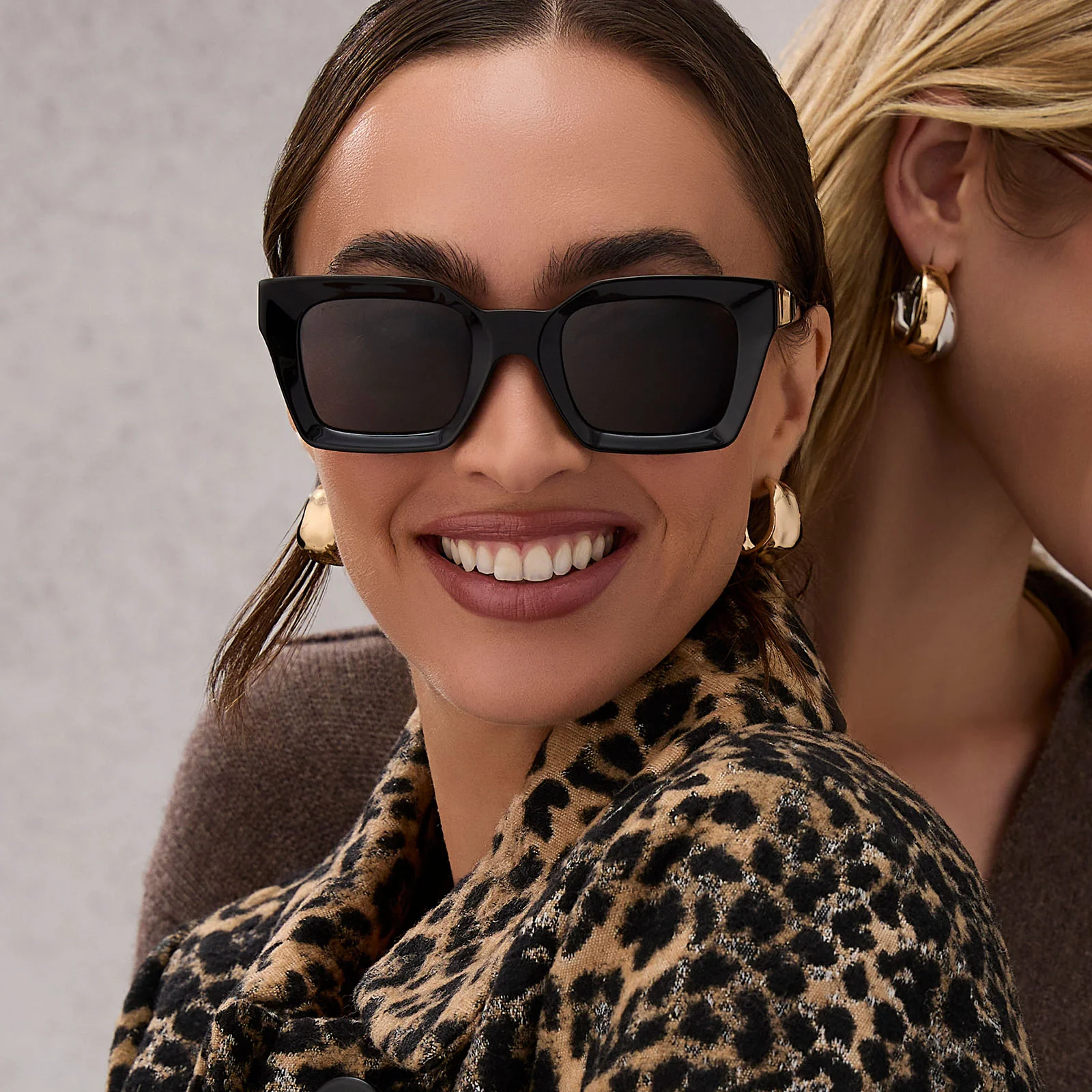 GREER - BLACK + GREY + POLARIZED SUNGLASSES - Image 5