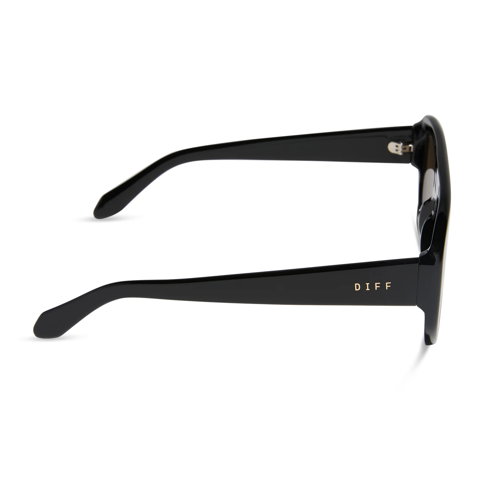 MORGAN - BLACK + BROWN + POLARIZED SUNGLASSES - Image 9