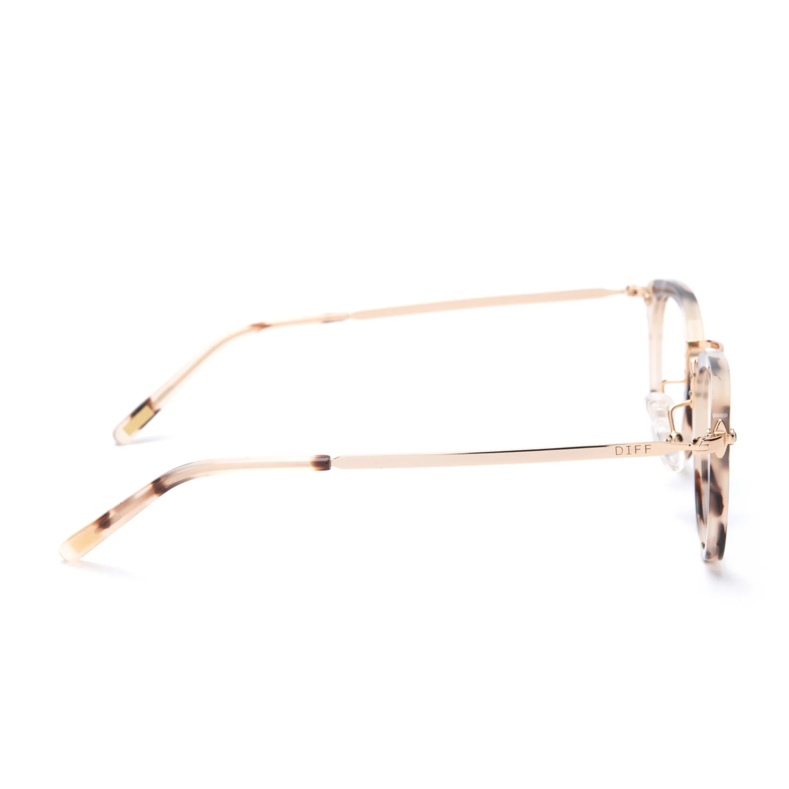 RUE - CREAM TORTOISE + BLUE LIGHT TECHNOLOGY GLASSES - Image 4